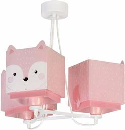 Ango Little Fox Πολύφωτο Παιδικό Φωτιστικό Κρεμαστό από Πλαστικό 23W με Υποδοχή E27 σε Ροζ Χρώμα 39cm από το 24home