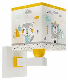 Ango Παιδικό Φωτιστικό Τοίχου Led Πλαστικό Hello Little