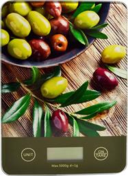 Ankor Ψηφιακή Ζυγαριά Κουζίνας 1gr/5kg Olives