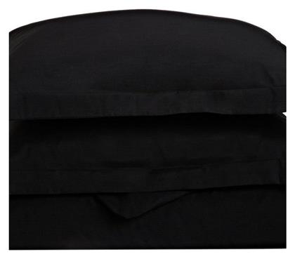 Anna Riska Luxury Σετ Μαξιλαροθήκες Oxford 50x70εκ. 11 Black