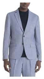 ANTONY MORATO ZELDA SLIM FIT BLAZER MEN ANTONY MORATO ΓΚΡΙ- ΜΠΛΕ (MMJS00025-FA950177-7073) από το ProjectShops