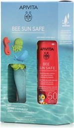 Apivita Αδιάβροχο Παιδικό Αντηλιακό Spray Bee Sun Safe SPF50 200ml με 3 Παιχνίδια Άμμου Παραλίας από το Pharm24