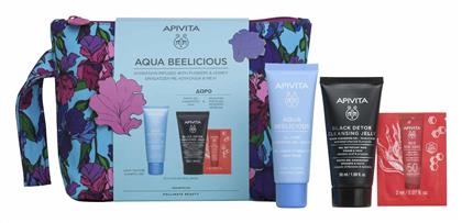 Apivita Aqua Beelicious Σετ Περιποίησης με Κρέμα Προσώπου για Κανονικές/Μικτές Επιδερμίδες