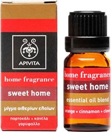 Apivita Αρωματικά Έλαια Sweet Home με Κανέλλα και Πορτοκάλι 10ml από το PharmaGoods
