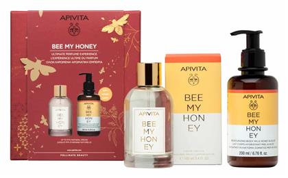 Apivita Bee My Honey Eau de Toilette 100ml & Body Milk 200ml