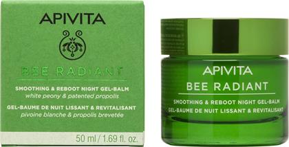 Apivita Bee Radiant White Peony & Patented Propolis Balm Προσώπου Νυκτός για Ενυδάτωση & Αντιγήρανση με Υαλουρονικό Οξύ 50ml από το Pharm24