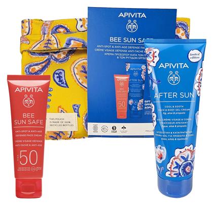 Apivita Bee Sun Safe Anti-Spot & Anti-Age Face Cream SPF50 50ml & After Sun 100ml Σετ με Αντηλιακή Κρέμα Προσώπου & After Sun από το Pharm24