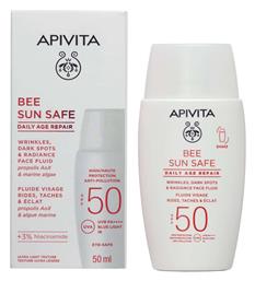 Apivita Bee Sun Safe Daily Age Repair SPF50 Αντηλιακό 50ml