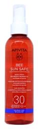Apivita Bee Sun Safe Ηλίανθος & Καρότο SPF30 Αντηλιακό Λάδι 200ml