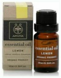 Apivita Essential Oil Lemon Stimulate Βιολογικό Αιθέριο Έλαιο Λεμόνι 10ml