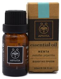 Apivita Essential Oil Mint Refresh Βιολογικό Αιθέριο Έλαιο Μέντα 10ml