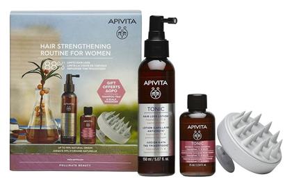 Apivita Hair Strengthening Routine Σετ Περιποίησης Μαλλιών κατά της Τριχόπτωσης 3τμχ από το Pharm24