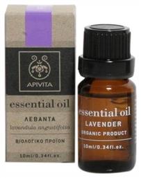 Apivita Lavender Essential Oil Βιολογικό Αιθέριο Έλαιο Λεβάντα 10ml