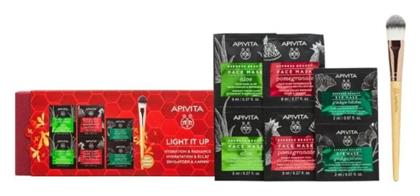 Apivita Light it Up Σετ Περιποίησης για Ενυδάτωση , Λάμψη & Καθαρισμό Προσώπου από το Pharm24