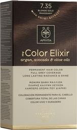 Apivita My Color Elixir 7.35 Ξανθό Μελί Μαονί από το Attica The Department Store