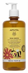 Apivita Παιδικό Αφρόλουτρο & Σαμπουάν Mini Bees με Μέλι / Καλέντουλα σε Μορφή Gel