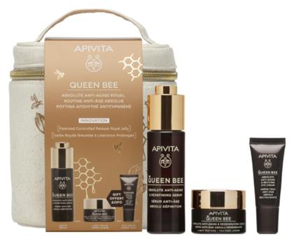 Apivita Queen Bee Σετ Περιποίησης για Αντιγήρανση, Ενυδάτωση & Λάμψη