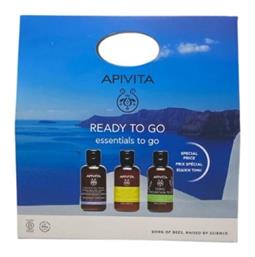 Apivita Ready To Go Σετ Περιποίησης για Καθαρισμό Προσώπου