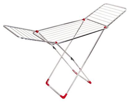 Aplostrak Ποσειδώνας Πτυσσόμενη Απλώστρα Δαπέδου από Αλουμίνιο με Μήκος Απλώματος 20m