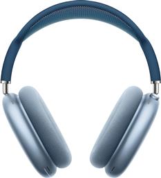Apple AirPods Max Ασύρματα Bluetooth Over Ear Ακουστικά με 20 ώρες Λειτουργίας Γαλάζιο από το Kotsovolos