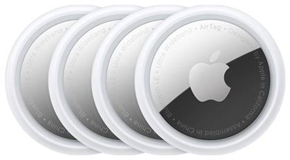 Apple AirTag Apple Find My Tracker Λευκό 4τμχ