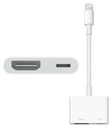 Apple MD826 Μετατροπέας Lightning male σε HDMI / Lightning female Λευκό από το Public