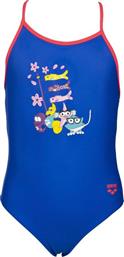 Arena Παιδικό Μαγιό Ολόσωμο Κολύμβησης για Κορίτσι Μπλε από το Plus4u