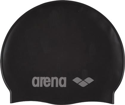 Arena Classic Σκουφάκι Κολύμβησης Παιδικό από Σιλικόνη Μαύρο