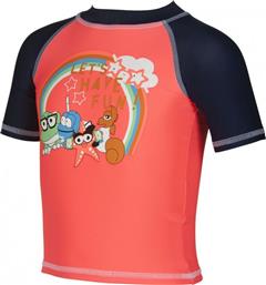 Arena Παιδικό Μαγιό Αντιηλιακή Μπλούζα για Κορίτσι Πορτοκαλί από το Z-mall
