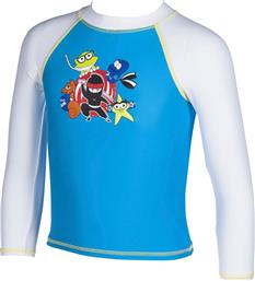 Arena Παιδικό Μαγιό Αντιηλιακή (UV) Μπλούζα με Μακρύ Μανίκι Μπλε από το Cosmos Sport