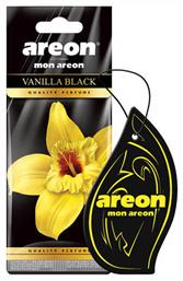 Areon Αρωματική Καρτέλα Κρεμαστή Αυτοκινήτου Mon Vanilla Black