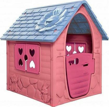 Aria Trade Παιδικό Σπιτάκι Κήπου Πλαστικό, Little House with Flower Ροζ από το Snatch