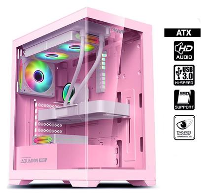 Armaggeddon Aquaron Gaming Midi Tower με Πλαϊνό Παράθυρο