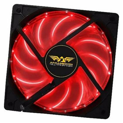 Armaggeddon Scarlet Blade Case Fan 120mm με Κόκκινο Φωτισμό και Σύνδεση 4-Pin Molex από το Public