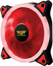 Armaggeddon Scarlet Saber Case Fan 120mm με Κόκκινο Φωτισμό και Σύνδεση 3-Pin Κόκκινο από το Public