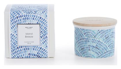 Αρωματικο Κερι Island Breeze 200gr Μπλέ Nef-nef Homeware
