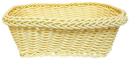 Art et Lumiere Καλάθι Ψωμιού από Rattan σε Μπεζ Χρώμα 23x23x8cm από το 24home