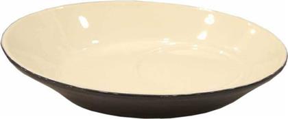 Art et Lumiere Πιατάκι Φλιτζανιού Πορσελάνης Γκρι