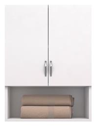ArteLibre Samentha Ντουλάπι Μπάνιου Μ55xΒ26xΥ70cm Λευκό