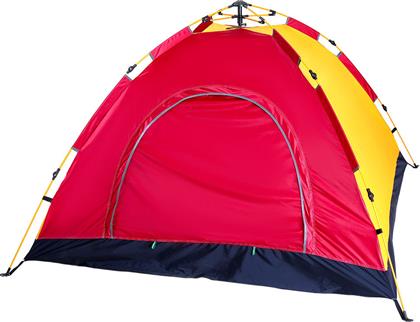 ArteLibre Solta Αυτόματη Σκηνή Camping Igloo Κόκκινη για 4 Άτομα 200x200x135εκ. από το Esmarket