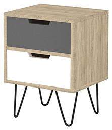 Artic Ξύλινο Sonoma / Γκρι / Λευκό 45x39x59.5cm 09-0999