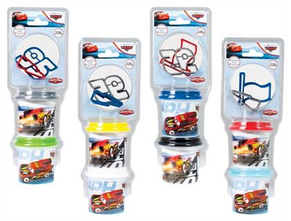 AS 2 Πλαστοζυμαράκια Πλαστελίνης για 3+ Ετών, Cars με 2 Καλούπια (Διάφορα Χρώματα)