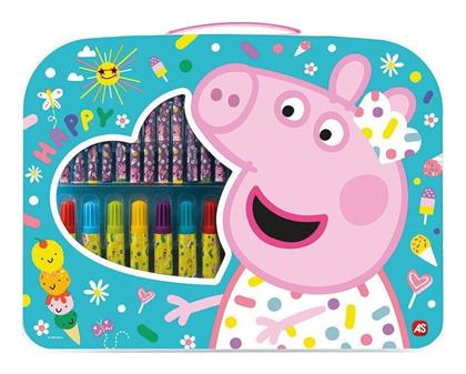 AS Ζωγραφική Art Case Peppa Pig για Παιδιά 3+ Ετών από το BlablaToys