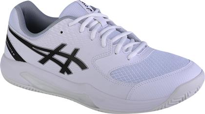 ASICS Gel-Dedicate 8 Clay Ανδρικά Παπούτσια Τένις για Χωμάτινα Γήπεδα Λευκά από το Modivo