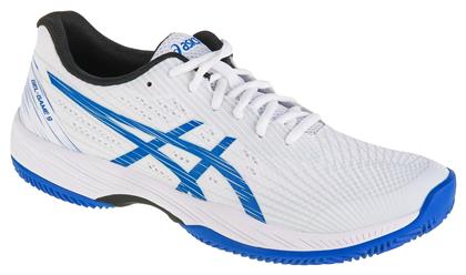 ASICS Gel-Game 9 Ανδρικά Παπούτσια Τένις για Χωμάτινα Γήπεδα Λευκά από το MybrandShoes