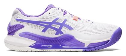 ASICS Gel-Resolution 9 Γυναικεία Παπούτσια Τένις για Όλα τα Γήπεδα White / Pure Silver από το Z-mall