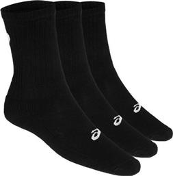 ASICS Κάλτσες για Τέννις Μαύρες 3 Ζεύγη από το Plus4u
