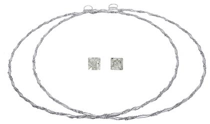 Ασημένια στέφανα 925 με swarovski πέτρες 028481 028481 Ασήμι από το Kosmima24