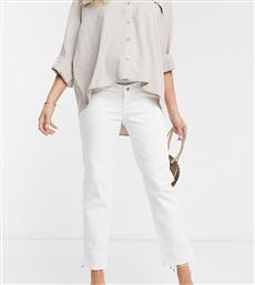 ASOS DESIGN Maternity high rise 'stretch' straight jeans in optic white από το Asos