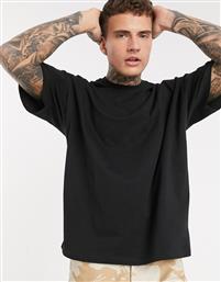 ASOS DESIGN oversized t-shirt with crew neck in black από το Asos